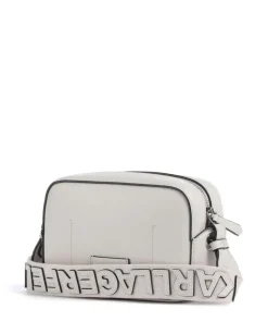 K/Circle Umhängetasche fein genarbtes Rindsleder elfenbein