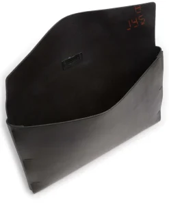 Keeper Laptophülle fein genarbtes Rindsleder schwarz