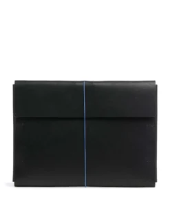 Keeper Laptophülle genarbtes Rindsleder schwarz