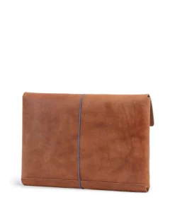 Keeper Laptophülle genarbtes Rindsleder braun