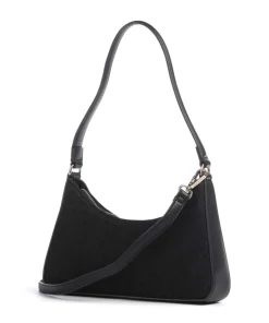 Kelly Denim Schultertasche Baumwolle schwarz