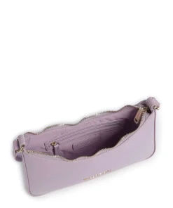 Kelly Schultertasche Lederimitat lavendel