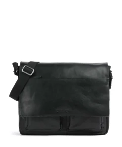 Kenley Jeremy Aktentasche 15″ Büffelleder schwarz