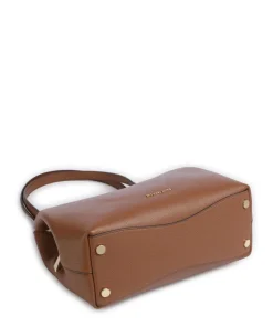 Kensington Large Beuteltasche genarbtes Rindsleder braun