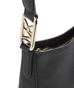 Kensington Umhängetasche genarbtes Rindsleder schwarz