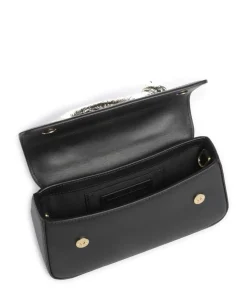 K/Ikon Choupette Handtasche fein genarbtes Rindsleder schwarz