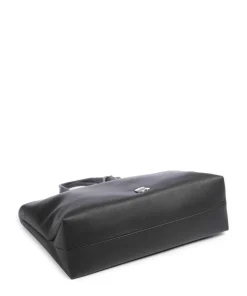 K/Ikon Large Shopper Lederimitat schwarz