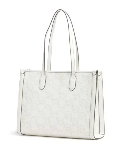 K/Ikonik Mono Shopper Lederimitat creme