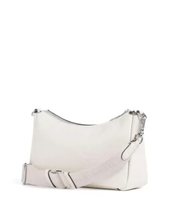 K/Ikonik Schultertasche Lederimitat creme