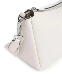 K/Ikonik Schultertasche Lederimitat creme