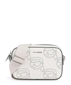 K/Ikonik Umhängetasche fein genarbtes Rindsleder creme