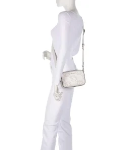 K/Ikonik Umhängetasche fein genarbtes Rindsleder creme