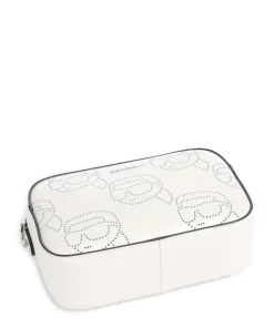 K/Ikonik Umhängetasche fein genarbtes Rindsleder creme