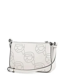 K/Ikonik Umhängetasche fein genarbtes Rindsleder creme