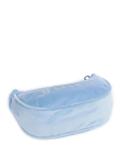 Kimberly S Schultertasche Samtgewebe hellblau