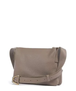 Kirsten Umhängetasche genarbtes Rindsleder taupe