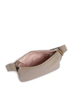 Kirsten Umhängetasche genarbtes Rindsleder taupe