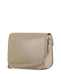 Kkayli Umhängetasche Rindsleder taupe