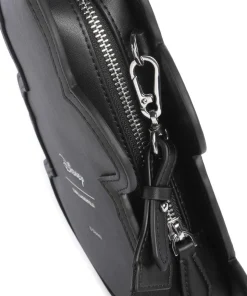 KL x Disney Umhängetasche Lederimitat schwarz