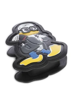 KL x Disney Umhängetasche Lederimitat schwarz