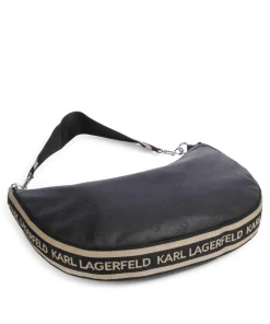 K/Moon Medium Beuteltasche recyceltes Polyester, Polyurethane schwarz