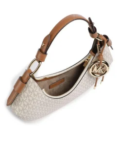 Koa Medium Schultertasche Lederimitat creme