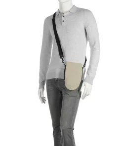 Komatsu Onibegie Umhängetasche Nylon beige