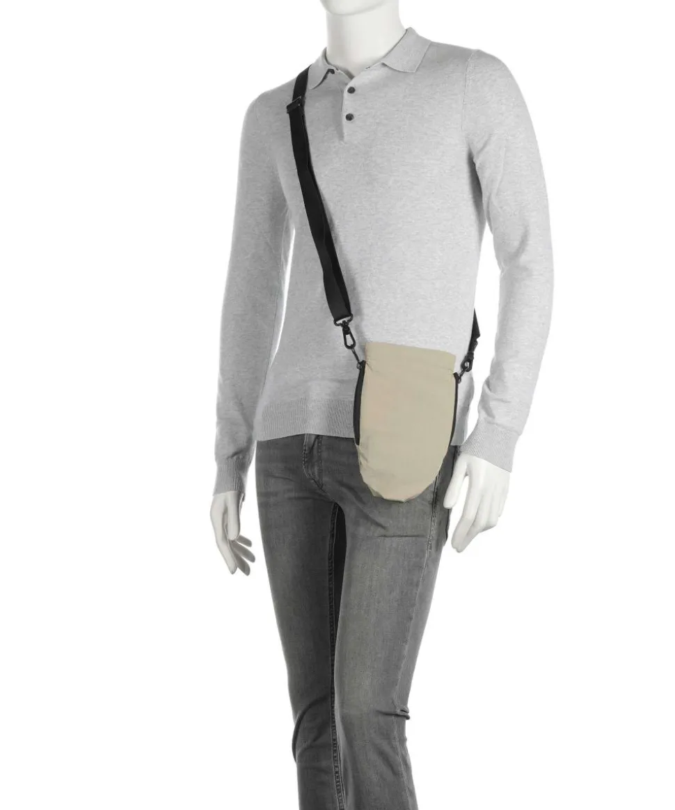 Komatsu Onibegie Umhängetasche Nylon beige