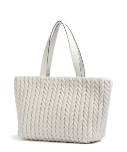 K/Pillow Shopper Lederimitat elfenbein