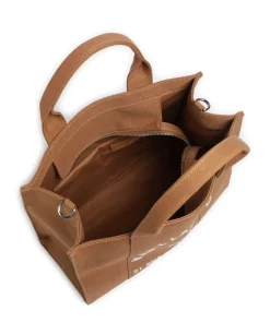 K/Rue St Guillaume Medium Handtasche Canvas karamellbraun