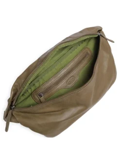 Kruger Gürteltasche weiches Rindsleder olivgrün