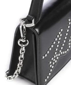 K/Signature 2.0 Small Handtasche Rindsleder schwarz