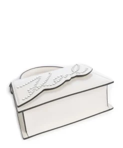 K/Signature 2.0 Small Handtasche Rindsleder weiß