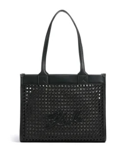 K/Skuare Shopper Lederimitat schwarz