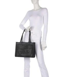 K/Skuare Shopper Lederimitat schwarz