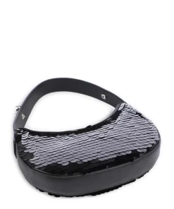 K/Soiree Schultertasche Lederimitat schwarz