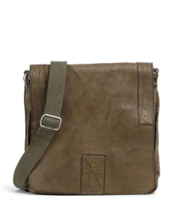 Kuriertasche Rindsleder khaki