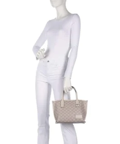 K/Voyage Small Handtasche Baumwolle, Polyester, Polyurethane beige