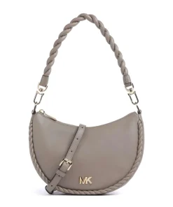 Kyla Small Schultertasche fein genarbtes Rindsleder taupe