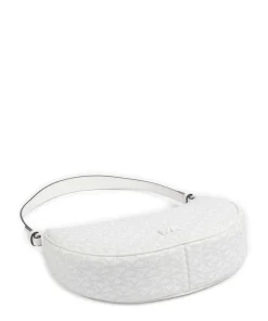 Kyla Small Schultertasche Lederimitat weiß