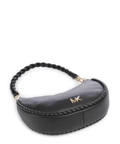 Kyla Small Schultertasche fein genarbtes Rindsleder schwarz