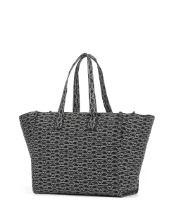 La Gio Shopper Canvas blau/beige