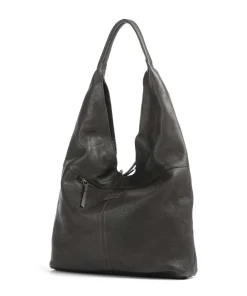 Lachnerstrasse 5 Shopper genarbtes Rindsleder dunkelgrün