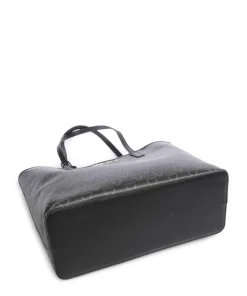 Lady Re Shopper Lederimitat schwarz