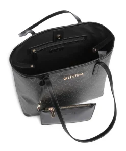 Lady Re Shopper Lederimitat schwarz