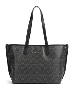 Lady Re Shopper Lederimitat schwarz