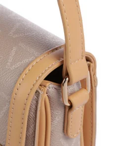 Lady Re Umhängetasche Lederimitat beige