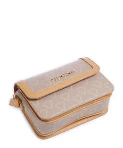 Lady Re Umhängetasche Lederimitat beige