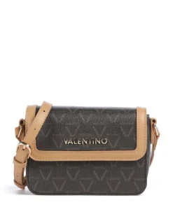 Lady Re Umhängetasche Lederimitat dunkelbraun