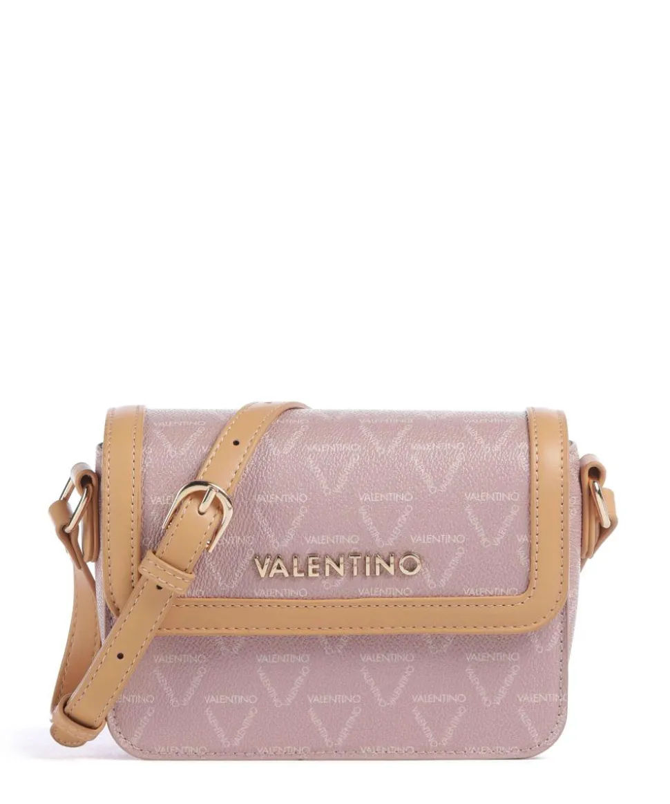 Lady Re Umhängetasche Lederimitat altrosa